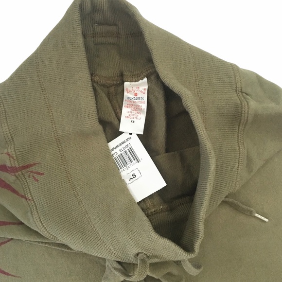 Rare: Lucky Brand ꕥ Zen Bamboo Tattoo Sweatpant ꕥ - Picture 9 of 14